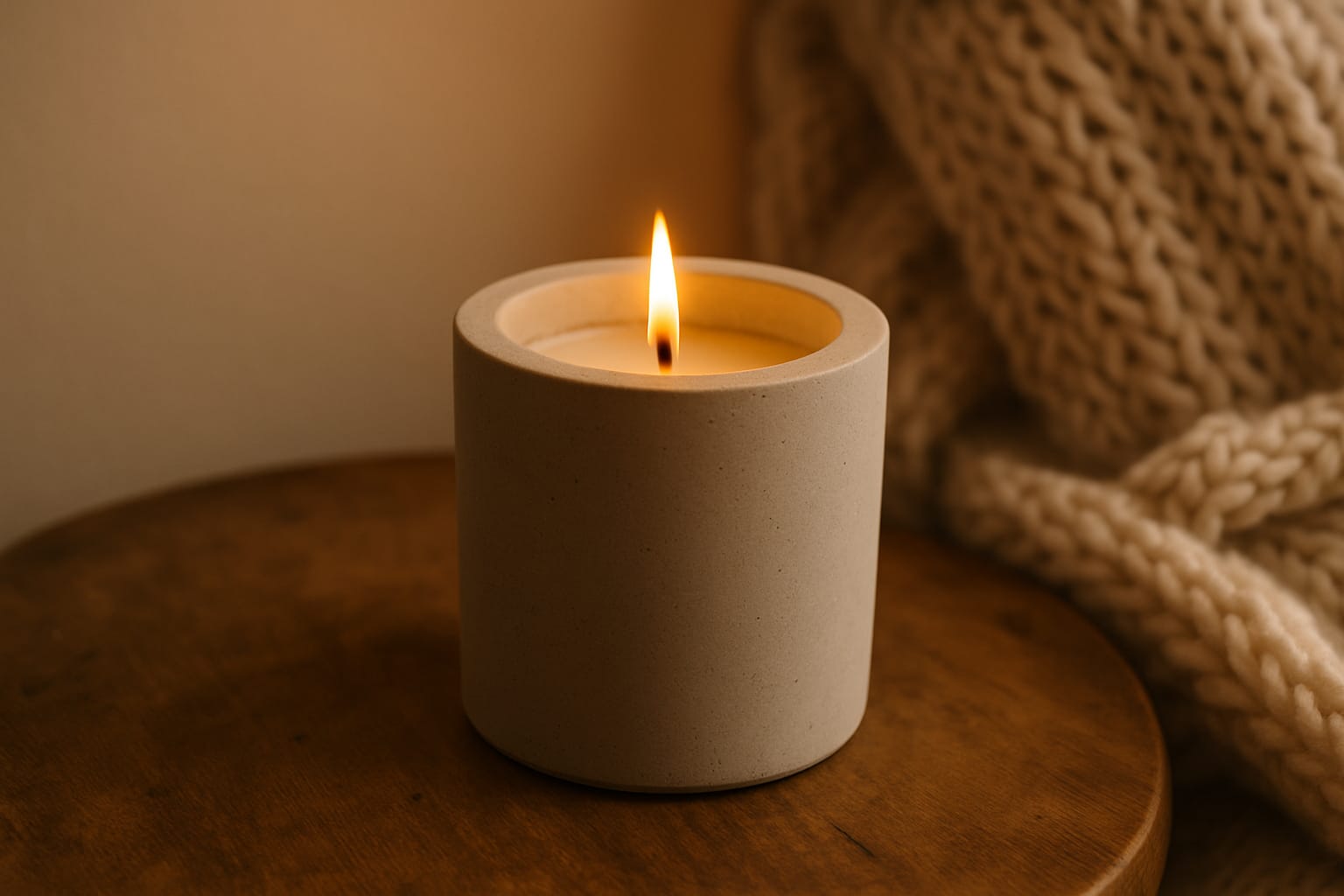 Bougie parfumée - Béton S