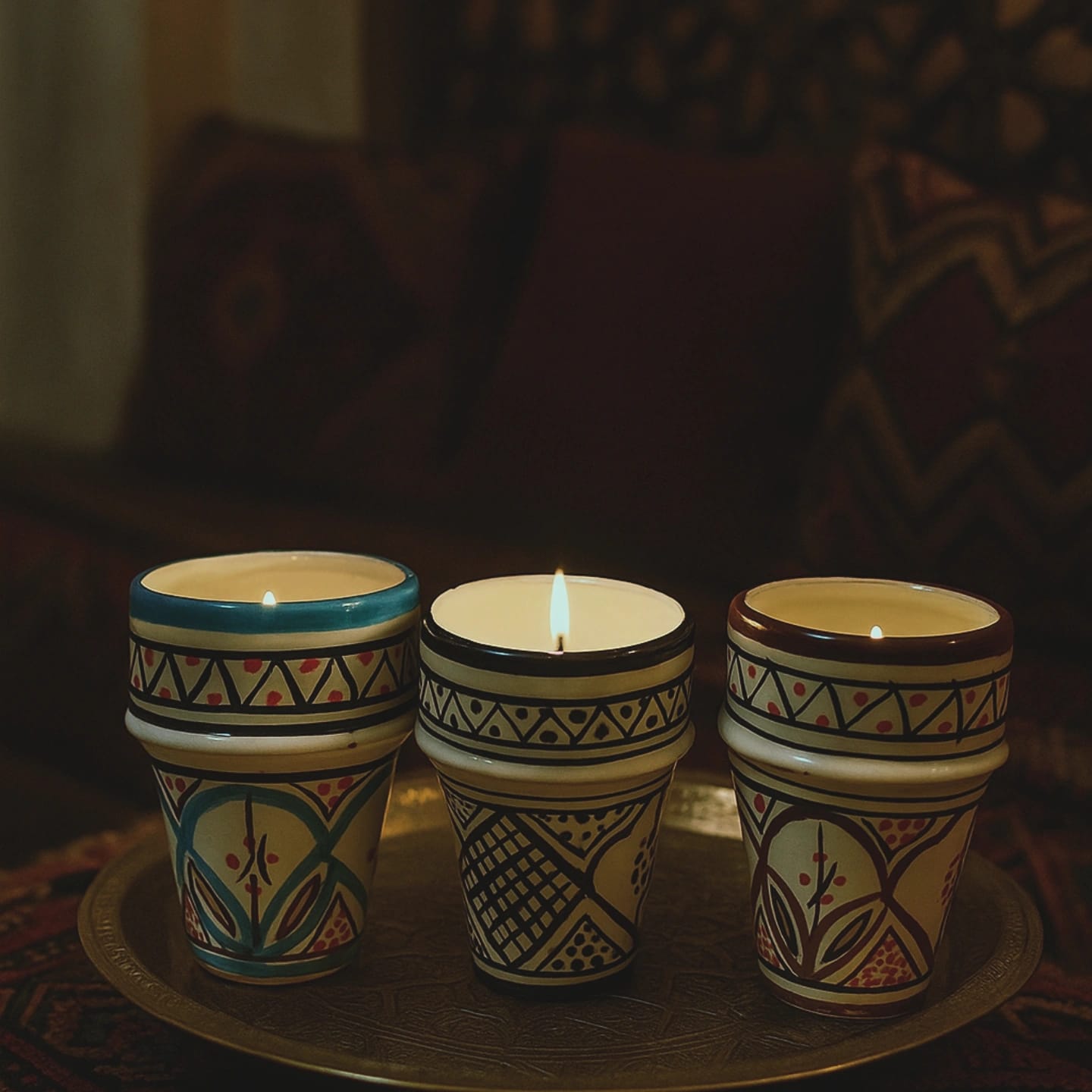 Bougie parfumée - Tasse Beldi